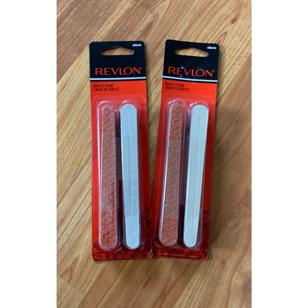 2 Revlon packages of Nail Filing‎